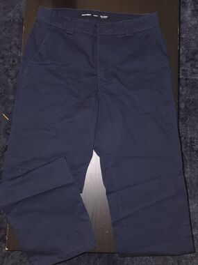 Old Navy Dark Navy Straight Fit Chinos